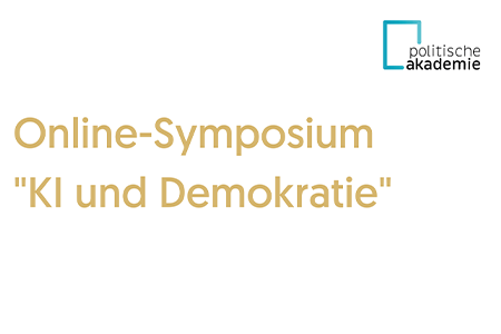 Online-Symposium KI und Demokratie (3.2.2022)
